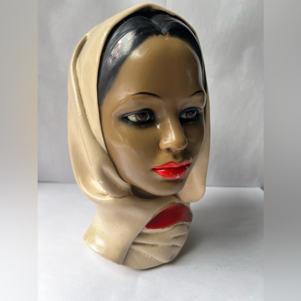 Vintage 1960’s Marwal Ceramic Bust